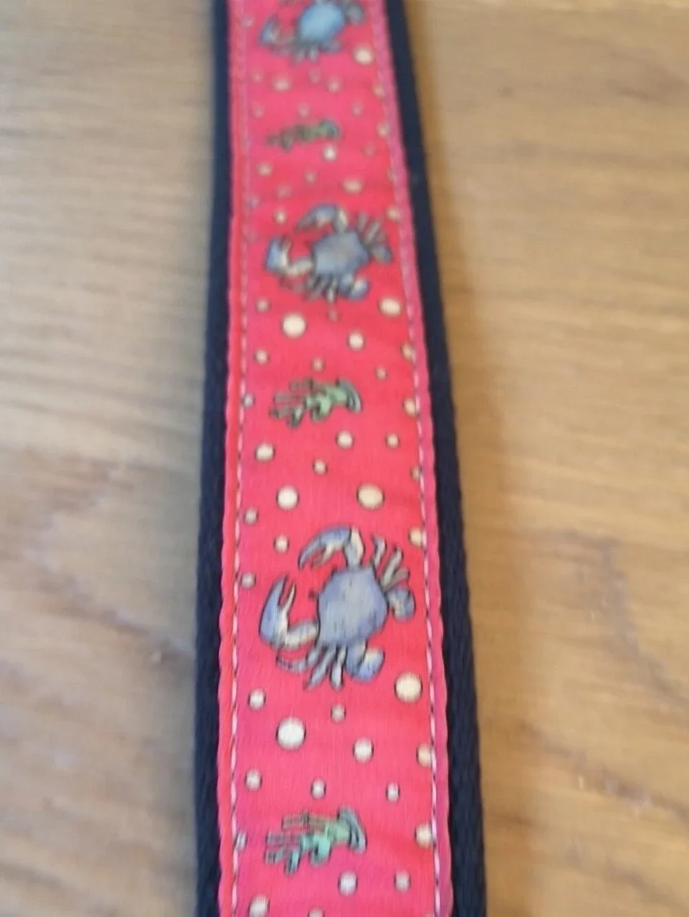 Vineyard Vines Boys Crab Canvas Club Leather Belt - Size 24